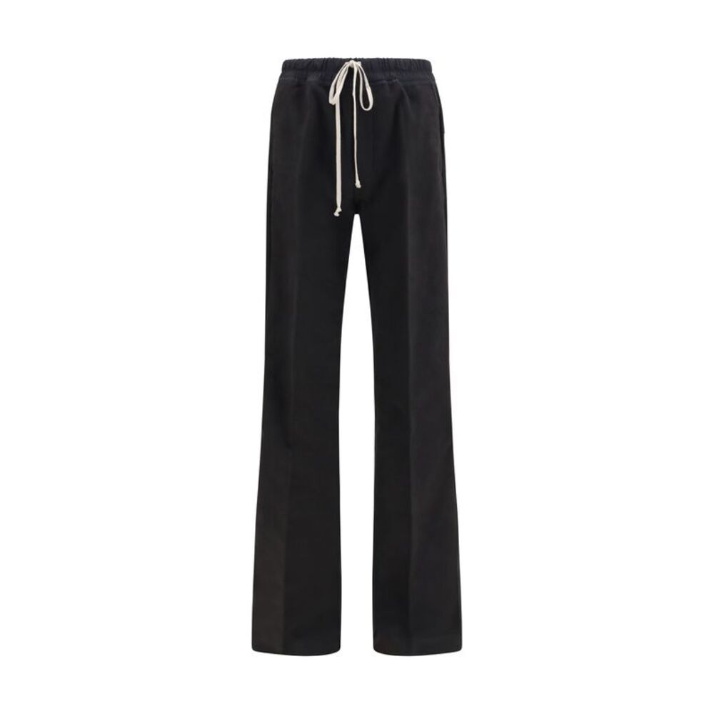 Rick Owens Men Dietrich Drawstring Pants In Brushed Twill
